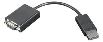 Lenovo Videokonverter - DisplayPort - VGA - Schwarz von LumaTech