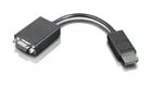 Lenovo Videokonverter - DisplayPort - VGA - Schwarz, Ansicht 2