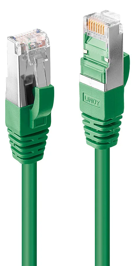 Lindy 0.3m Cat.6A S/FTP LSZH Netzwerkkabel Grün, Ansicht 2