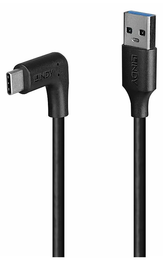 Lindy 1.5m USB 3.2 Typ A an C Kabel 90° gewinkelt - Kabel - Digital/Daten, Ansicht 3