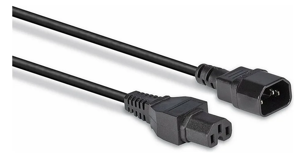 Lindy 30314 - 2 m - C14-Koppler - C15-Koppler - H05VV-F3G, Ansicht 4