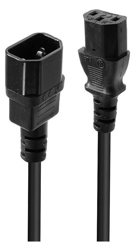 Lindy 30321 - 1 m - C14-Koppler - C13-Koppler