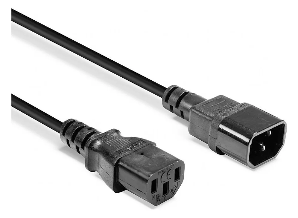 Lindy 30321 - 1 m - C14-Koppler - C13-Koppler, Ansicht 4