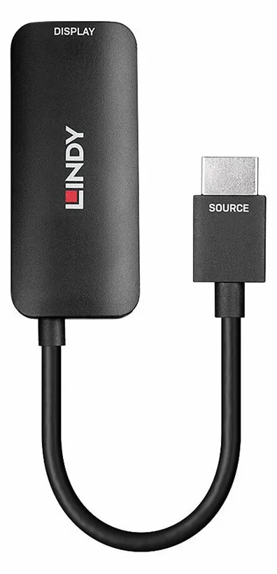 Lindy Adapterkabel - HDMI männlich zu DisplayPort, Mikro-USB Typ B (nur Strom), Ansicht 4