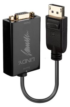 Lindy Aktiver DisplayPort auf VGA Konverter - Externer Videoadapter von LumaTech