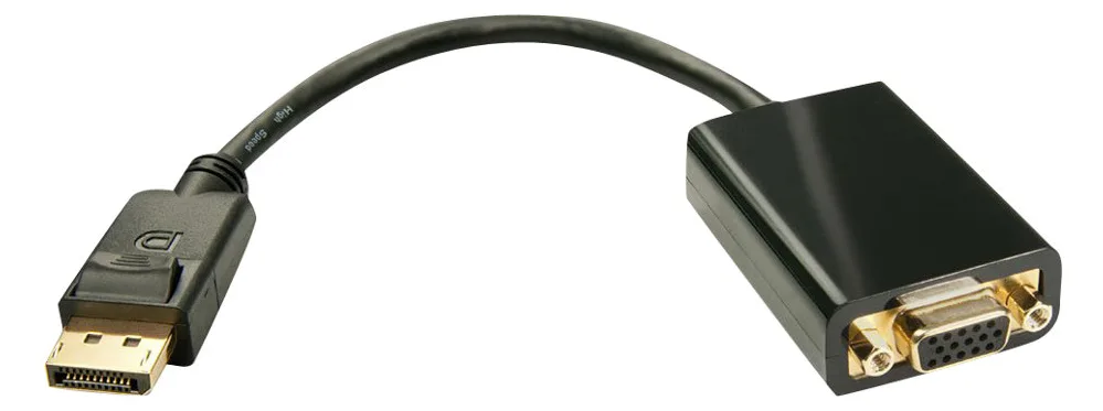 Lindy Aktiver DisplayPort auf VGA Konverter - Externer Videoadapter, Ansicht 2