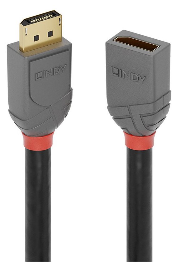 Lindy Anthra Line - DisplayPort-Verlängerungskabel - DisplayPort (M) von LumaTech