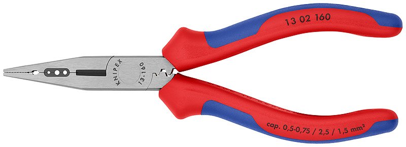 KNIPEX 13 02 160 - Blau - Rot - 160 mm - 139 g