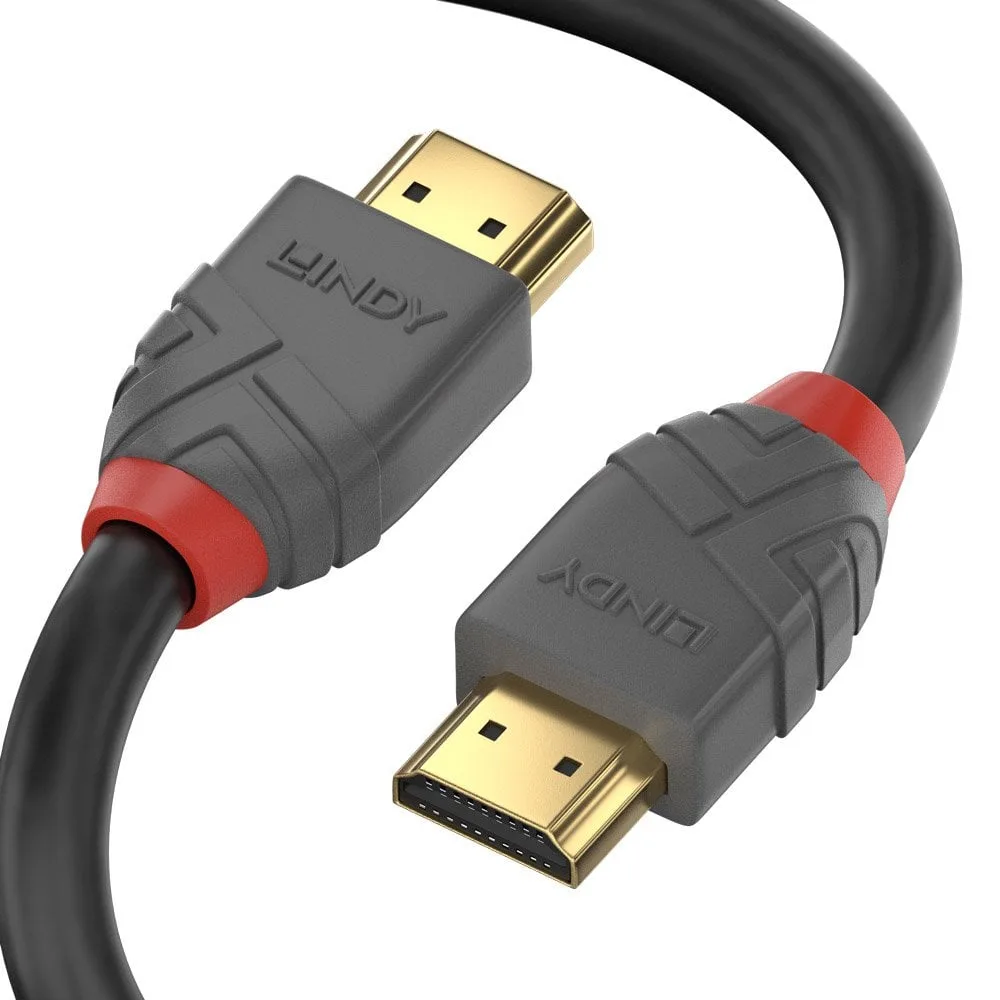 Lindy Anthra Line - HDMI mit Ethernetkabel - HDMI männlich bis HDMI männlich, Ansicht 4
