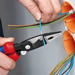 KNIPEX 13 96 200 T - 1,5 cm - Stahl - Kunststoff - Rot - Gelb - 1000 V - 65 mm, Ansicht 2