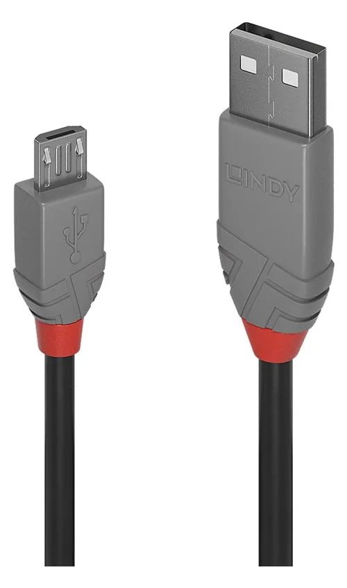 Lindy Anthra Line - USB-Kabel - USB (M) bis Micro-USB Typ B (M), Ansicht 3