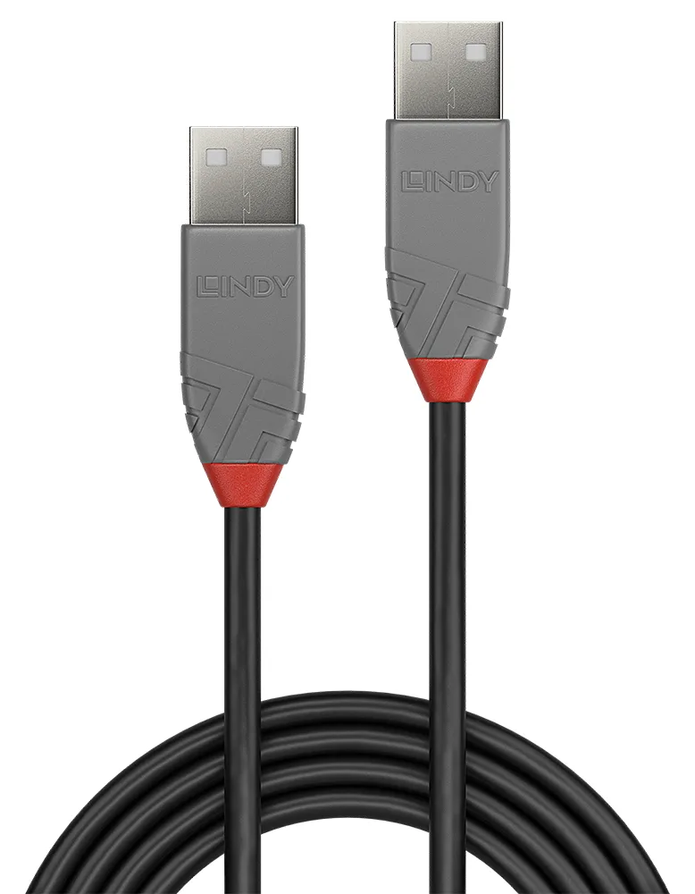 Lindy Anthra Line - USB-Kabel - USB (M) bis USB (M), Ansicht 4