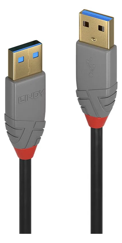 Lindy Anthra Line - USB-Kabel - USB Typ A (M), Ansicht 3