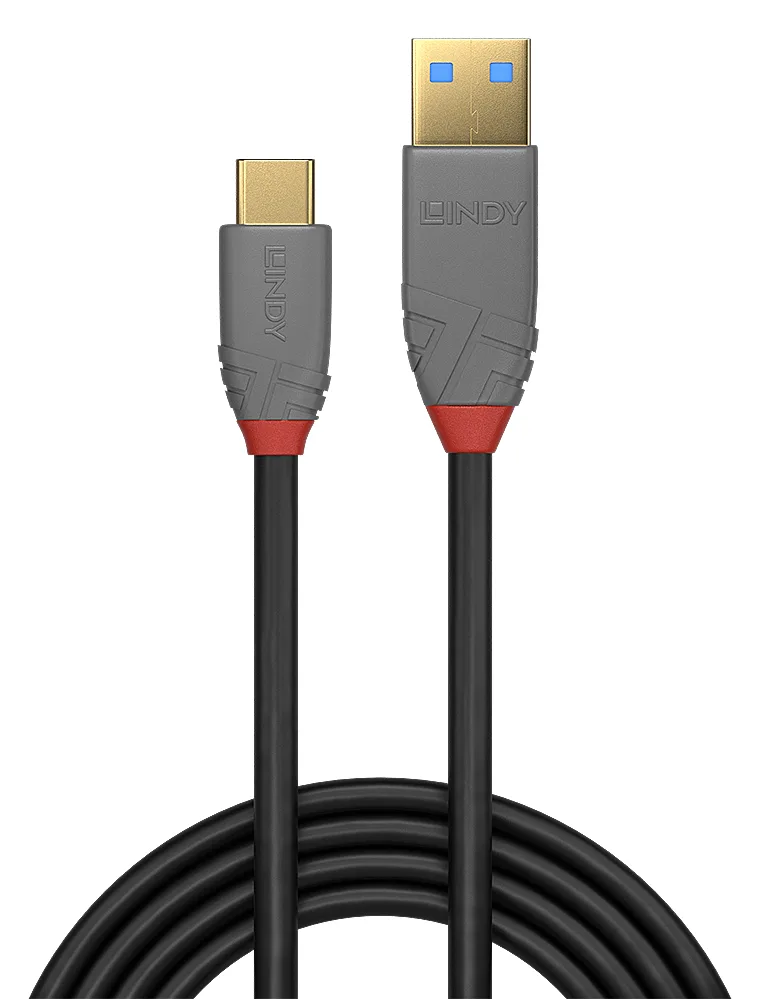 Lindy Anthra Line - USB-Kabel - USB-C (M) bis USB Typ A (M), Ansicht 4