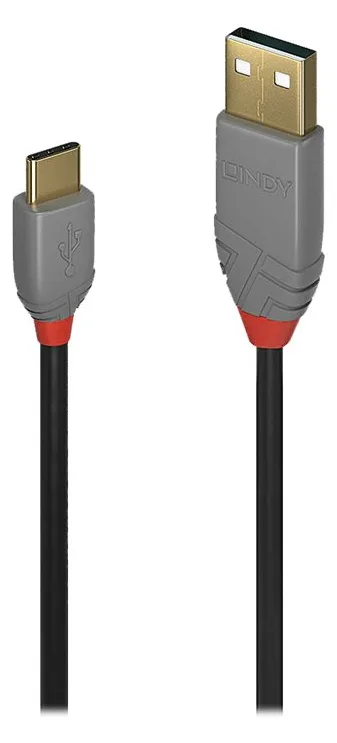 Lindy Anthra Line - USB-Kabel - USB-C (M) bis USB Typ A (M), Ansicht 3