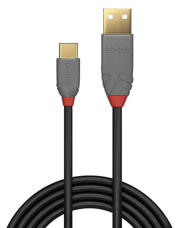 Lindy Anthra Line - USB-Kabel - USB-C (M) bis USB Typ A (M), Ansicht 4