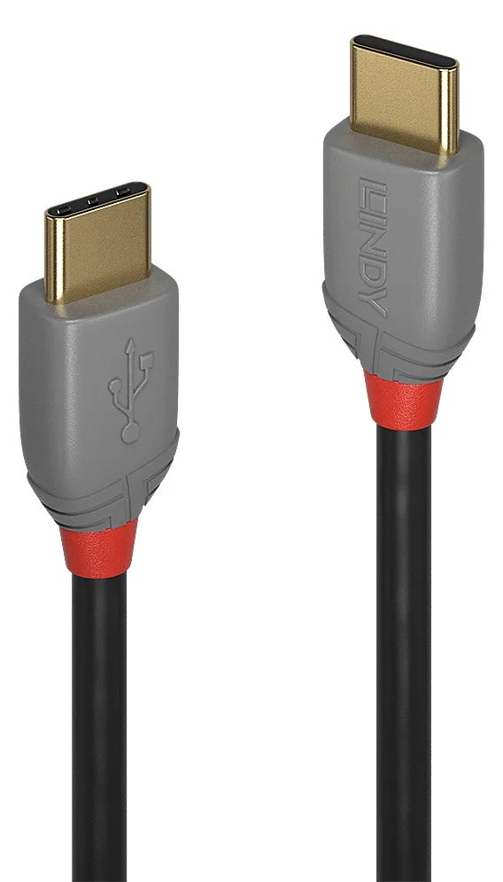 Lindy Anthra Line - USB-Kabel - USB-C (M) bis USB-C (M) - USB 2.0, Ansicht 2