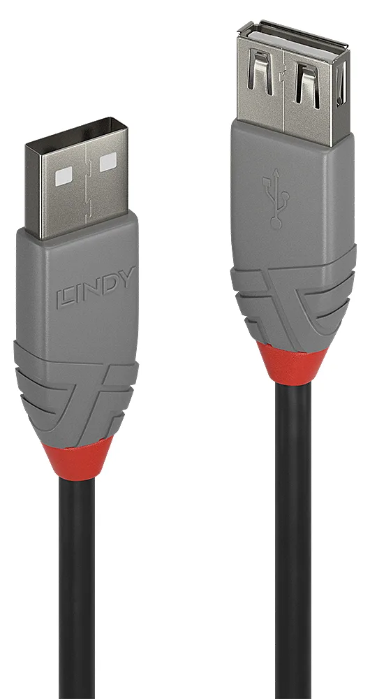 Lindy Anthra Line - USB-Verlängerungskabel - USB (M), Ansicht 2