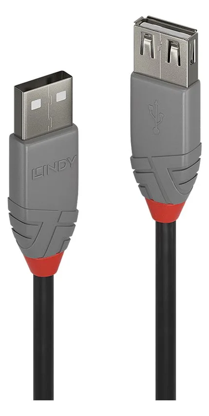 Lindy Anthra Line - USB-Verlängerungskabel - USB (M), Ansicht 3