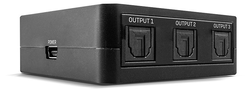 Lindy Audio-Splitter - 3 x TOSLINK - Desktop