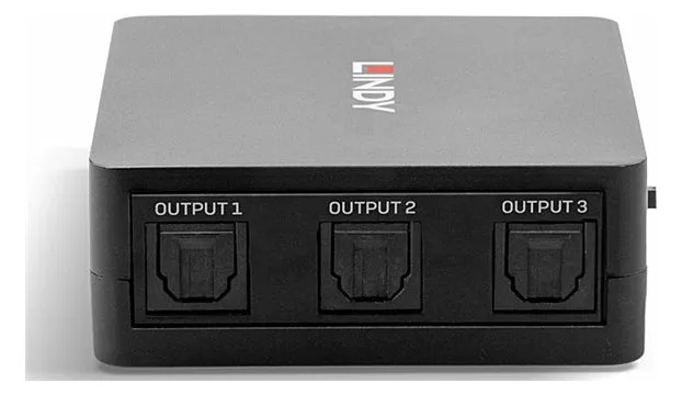 Lindy Audio-Splitter - 3 x TOSLINK - Desktop, Ansicht 5