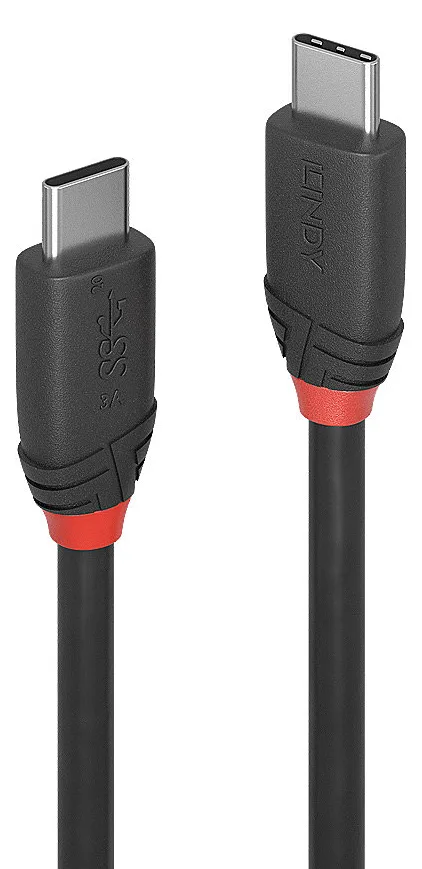 Lindy Black Line - USB-Kabel - USB-C (M) bis USB-C (M), Ansicht 2