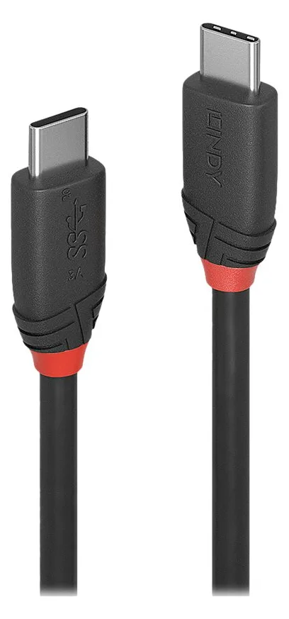 Lindy Black Line - USB-Kabel - USB-C (M) bis USB-C (M), Ansicht 3