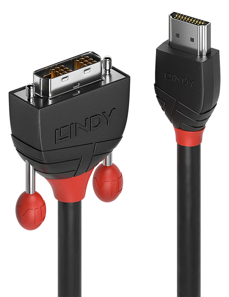 Lindy Black Line - Videokabel - Single Link - HDMI (M), Ansicht 4