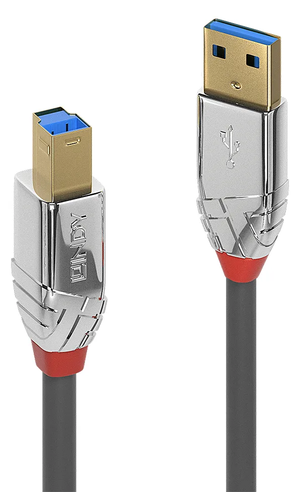 Lindy CROMO - USB-Kabel - USB Typ A (M) bis USB Type B (M), Ansicht 2