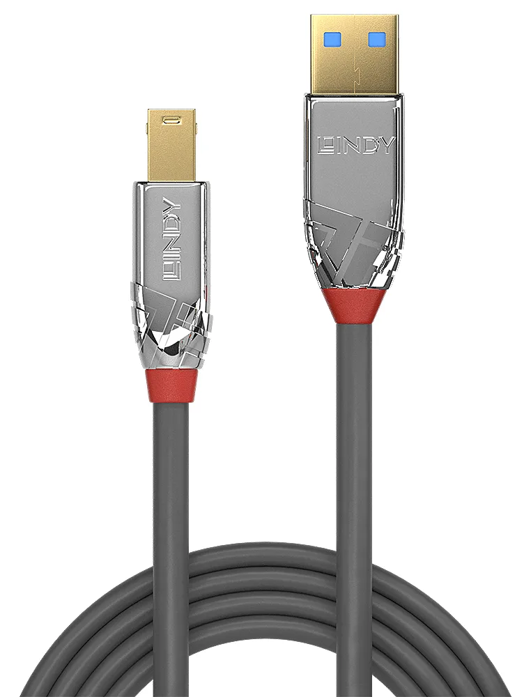 Lindy CROMO - USB-Kabel - USB Typ A (M) bis USB Type B (M), Ansicht 4