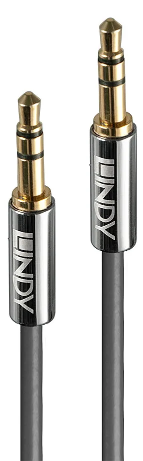 Lindy Cromo Line - Audiokabel - mini-phone stereo 3.5 mm männlich zu mini-phone stereo 3.5 mm männlich - 3 m, Ansicht 2
