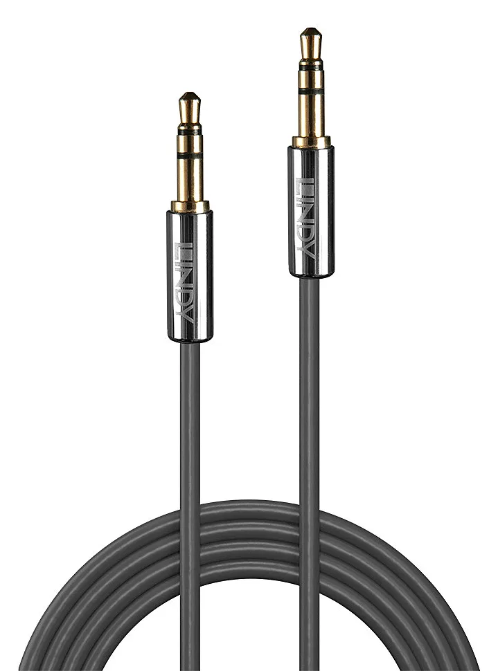 Lindy Cromo Line - Audiokabel - mini-phone stereo 3.5 mm männlich zu mini-phone stereo 3.5 mm männlich - 3 m, Ansicht 4