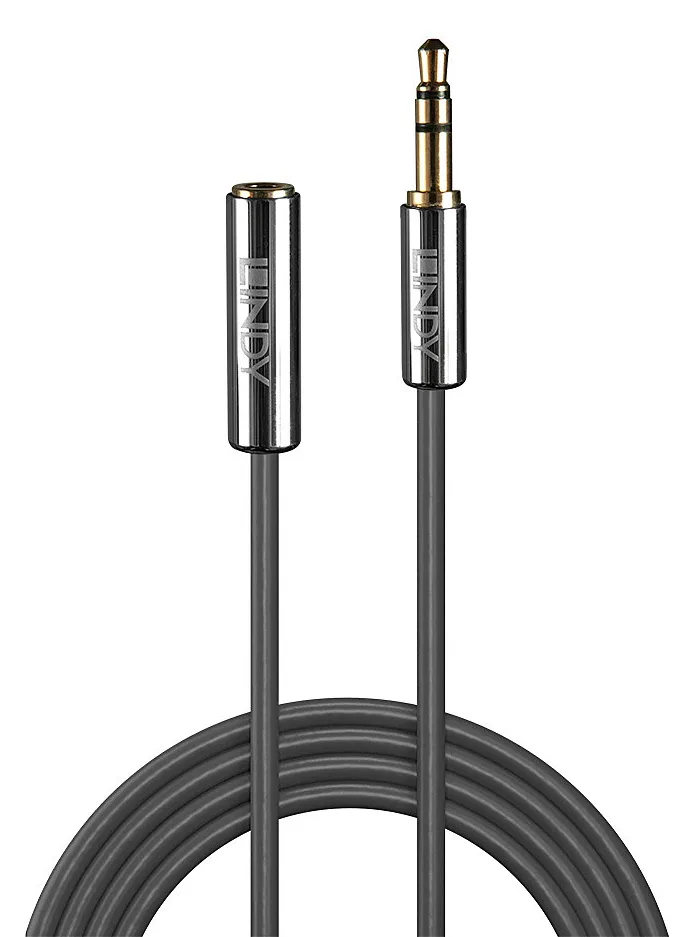 Lindy Cromo Line - Audioverlängerungskabel - mini-phone stereo 3.5 mm männlich zu mini-phone stereo 3.5 mm weiblich - 1 m, Ansicht 3