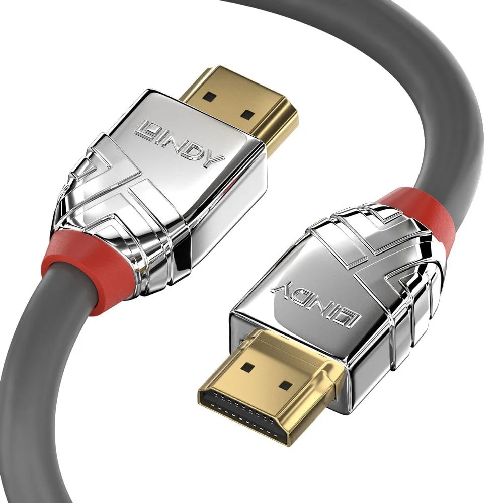 Lindy Cromo Line High Speed - HDMI mit Ethernetkabel - HDMI (M), Ansicht 2