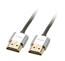 Lindy CROMO Slim High Speed HDMI Cable with Ethernet - HDMI mit Ethernetkabel - HDMI (M), Ansicht 3