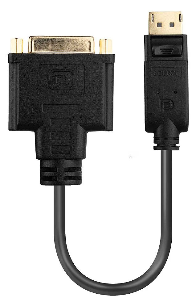 Lindy DisplayPort-Adapter - DisplayPort (M) - Schwarz, Ansicht 3