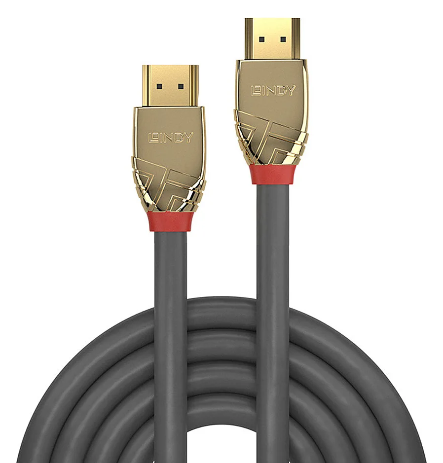 Lindy Gold Line - Ultra High Speed - HDMI-Kabel mit Ethernet, Ansicht 3
