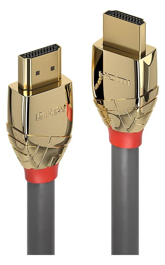 Lindy Gold Line Standart with Ethernet - HDMI mit Ethernetkabel - HDMI (M), Ansicht 3