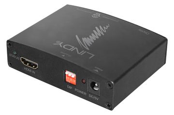 Lindy HDMI 4K Audio Extractor with bypass - HDMI-Audiosignal-Extractor von LumaTech