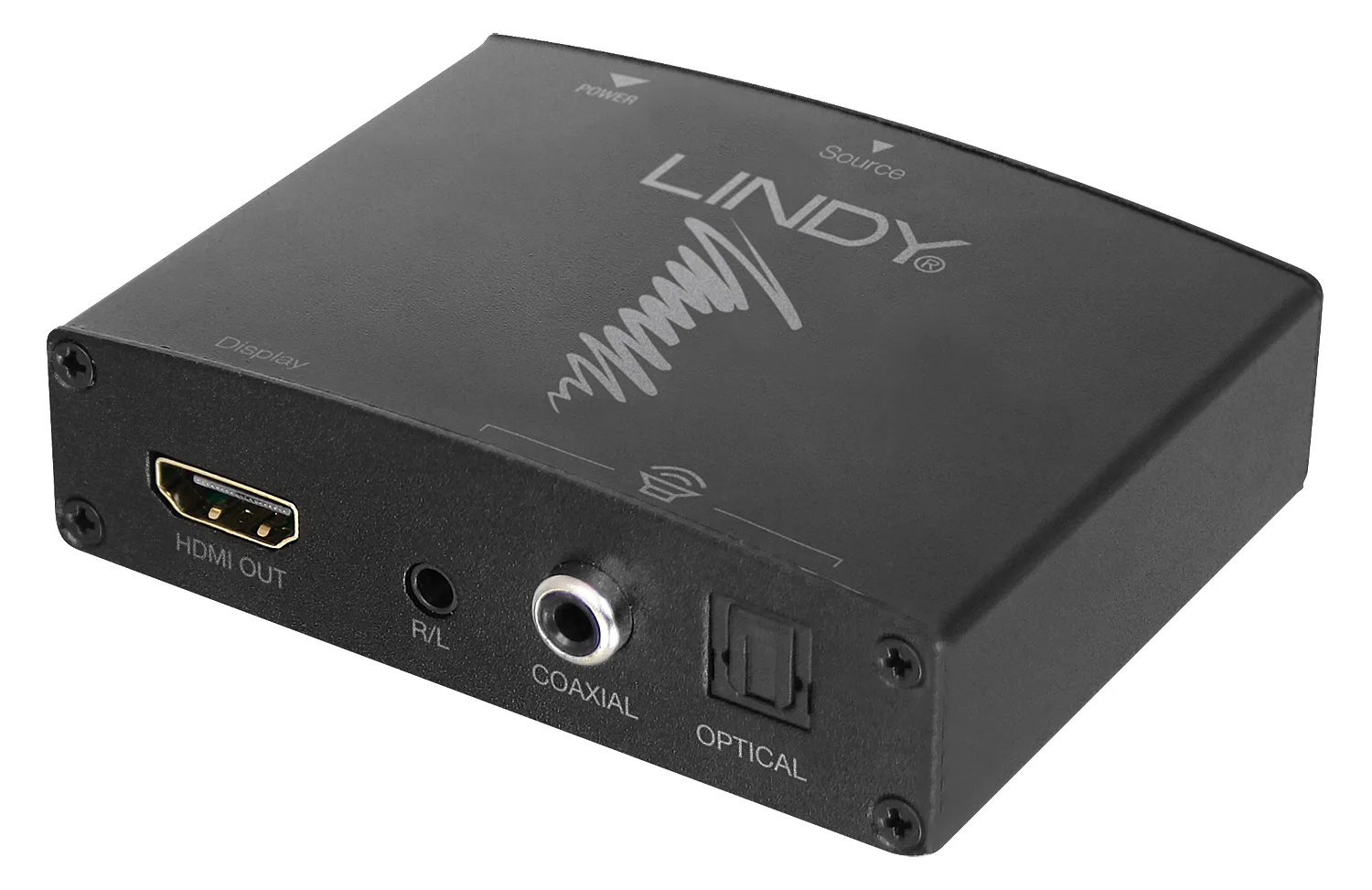 Lindy HDMI 4K Audio Extractor with bypass - HDMI-Audiosignal-Extractor, Ansicht 3