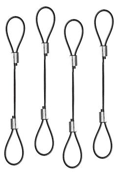 Lindy Kabelbefestigungsgurt - 25 cm (Packung von LumaTech