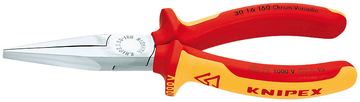 KNIPEX 30 16 160 - Spitzzange - 5 mm - 4,65 cm - Stahl - Rot - Gelb - 160 mm von LumaTech
