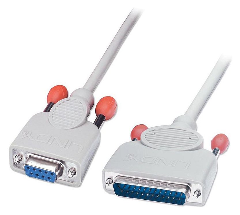 Lindy PC Serial Printer Cable - Serielles / paralleles Kabel - DB-9 (W) von LumaTech