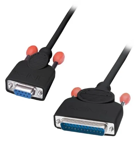 Lindy PC Serial Printer Cable - Serielles / paralleles Kabel - DB-9 (W), Ansicht 2