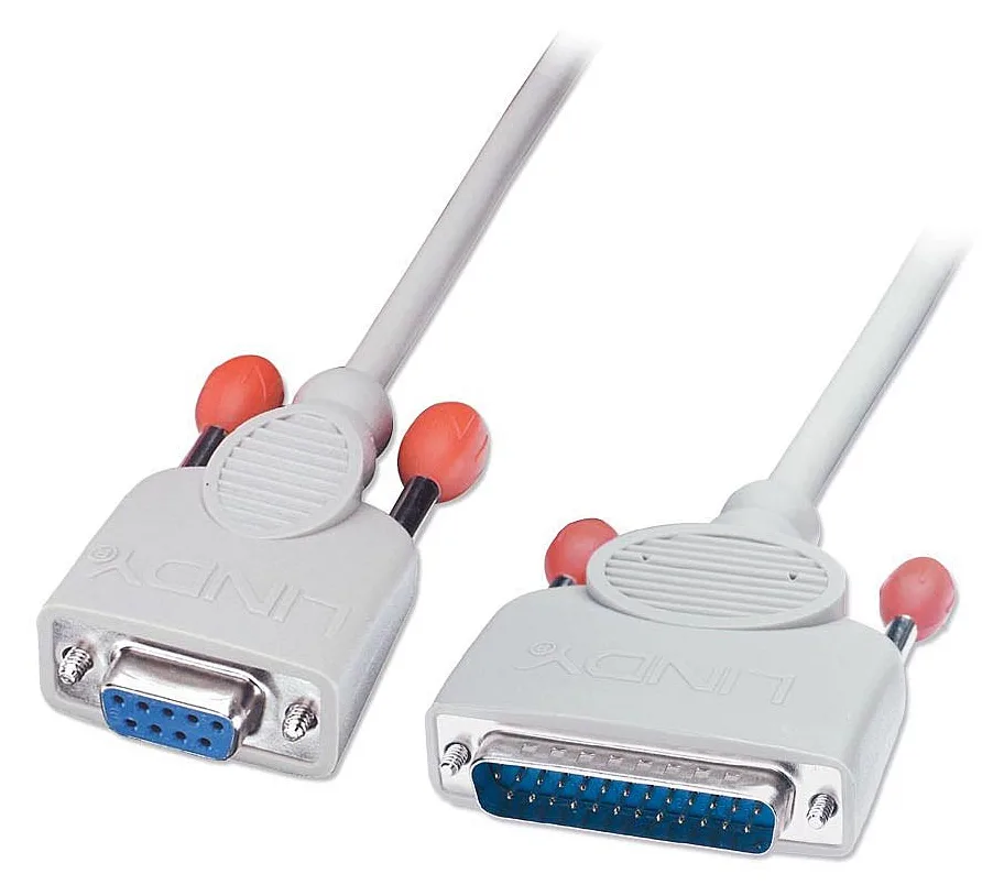 Lindy PC Serial Printer Cable - Serielles / paralleles Kabel - DB-9 (W), Ansicht 3