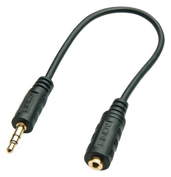 Lindy Premium - Audio-Adapter - 0.08 mm² - Stereo Mini-Klinkenstecker (M) von LumaTech