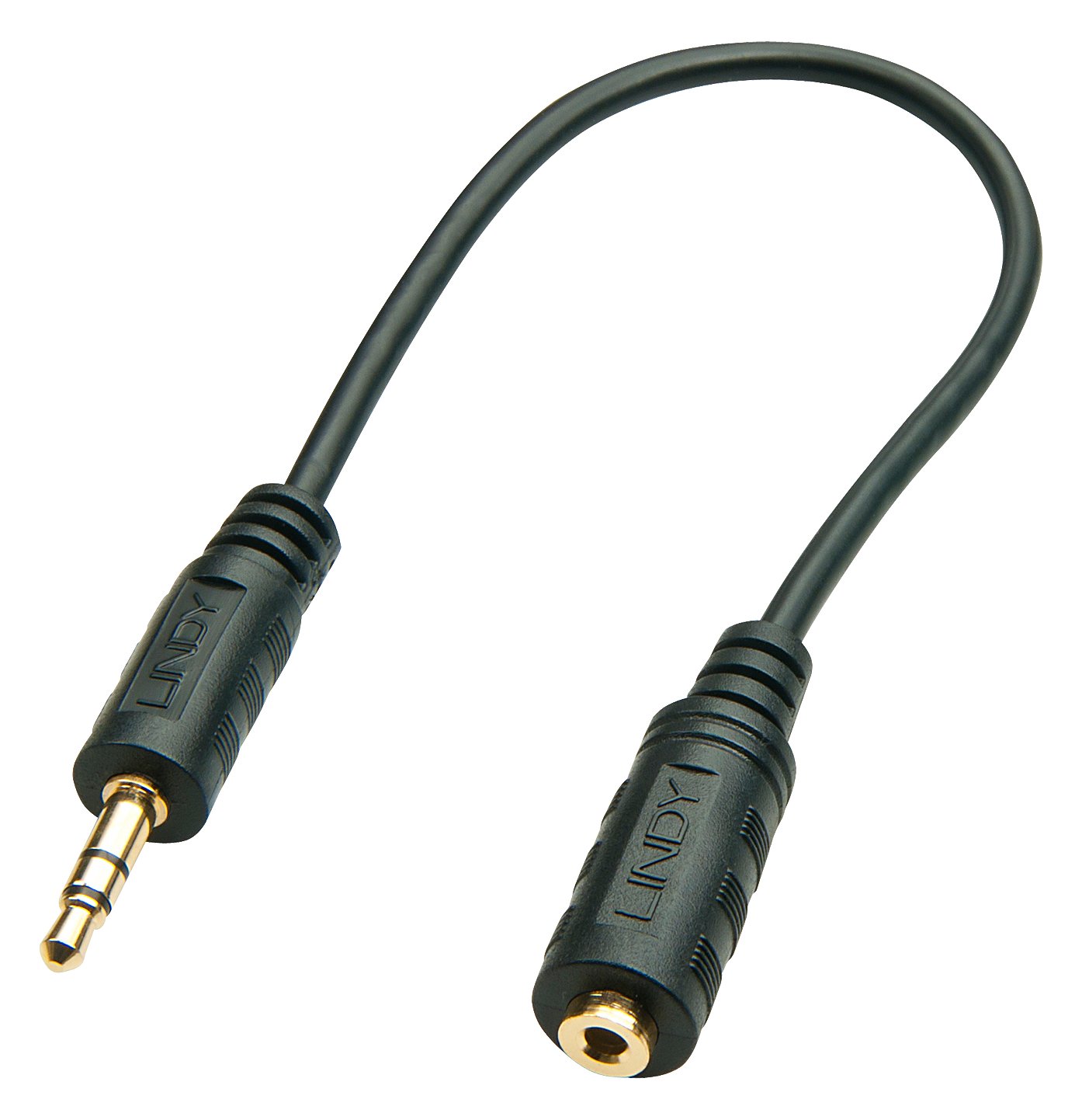 Lindy Premium - Audio-Adapter - 0.08 mm² - Stereo Mini-Klinkenstecker (M)