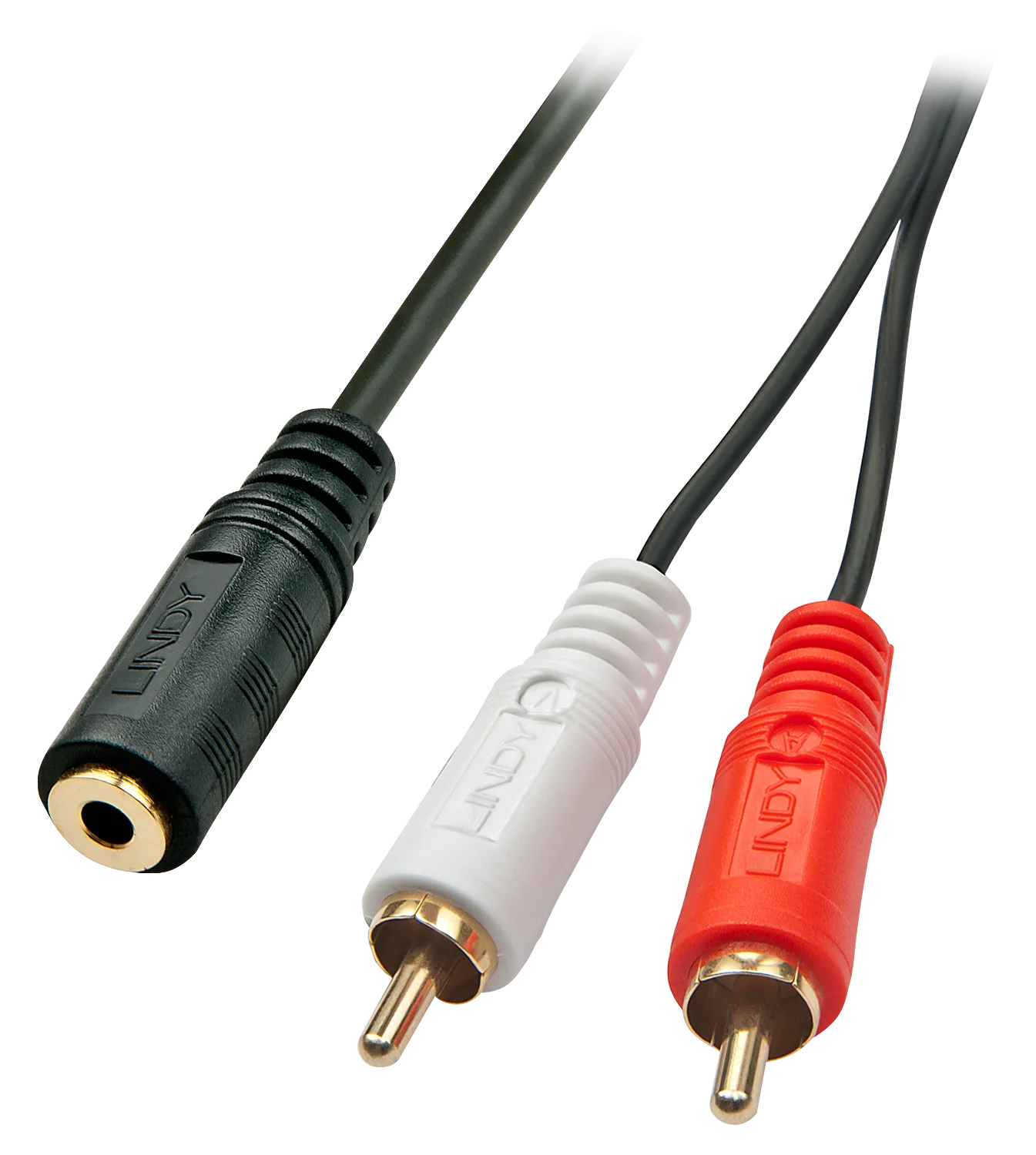 Lindy Premium - Audio-Adapter - 0.08 mm² - Stereo Mini-Klinkenstecker (W), Ansicht 2