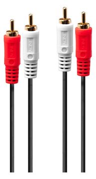 Lindy Premium - Audiokabel - RCA x 2 (M) bis RCA x 2 (M) von LumaTech