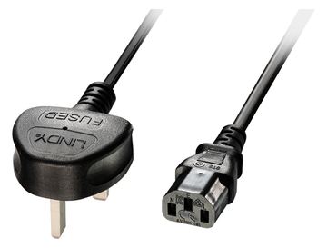 Lindy Stromkabel - BS 1363 (S) bis IEC 60320 C13 von LumaTech